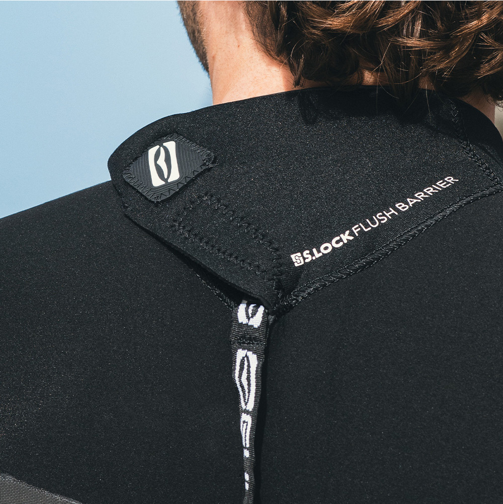 2025 Gul Mens Response 5/3mm GBS Back Zip Wetsuit RE1213-C1 - Navy / Black